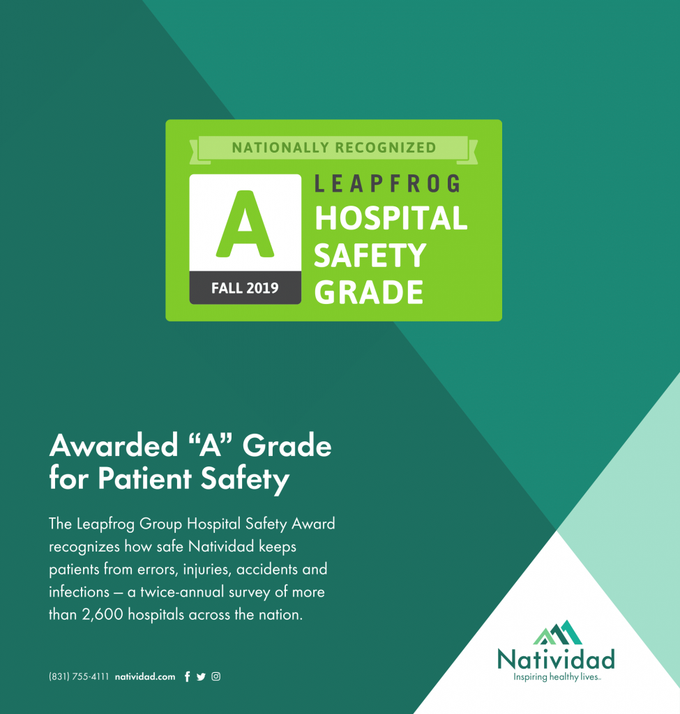 Natividad Nationally Recognized with an “A” Safety Grade from The ...
