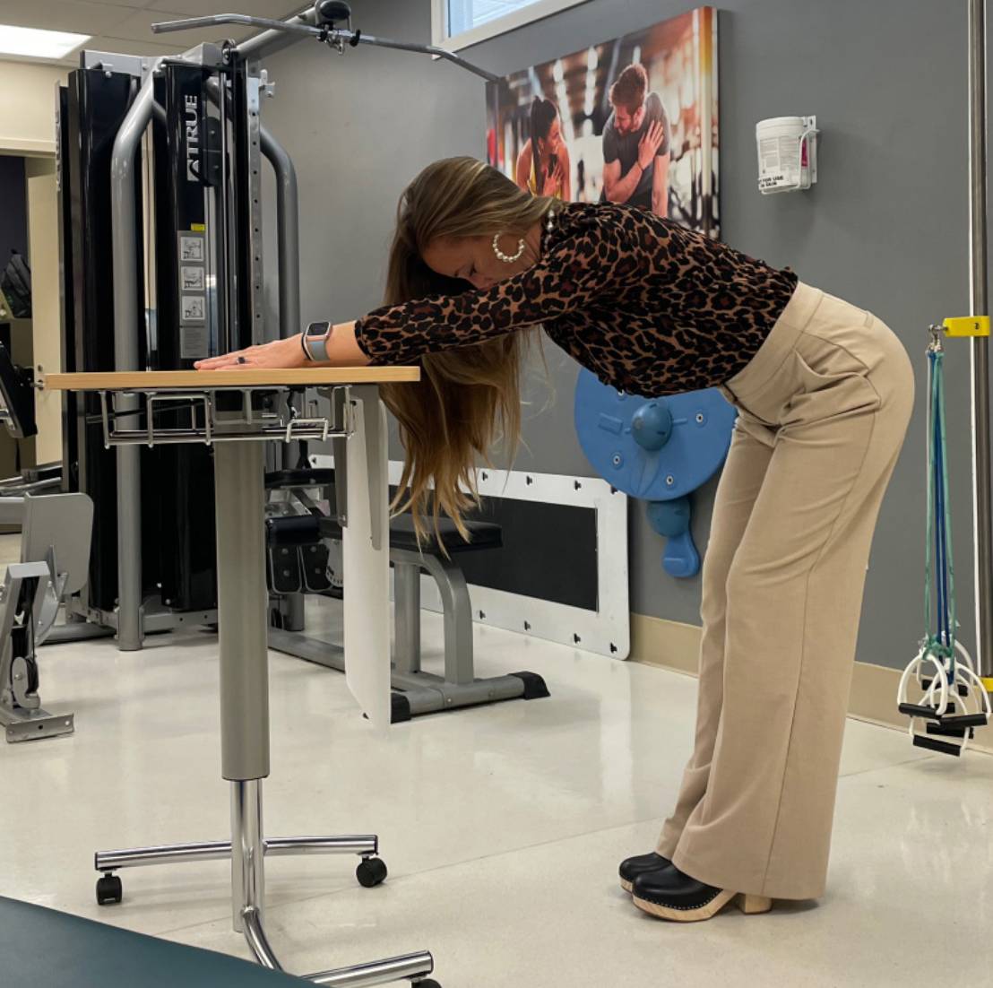 Back Exercise - Standing Child’s Pose 