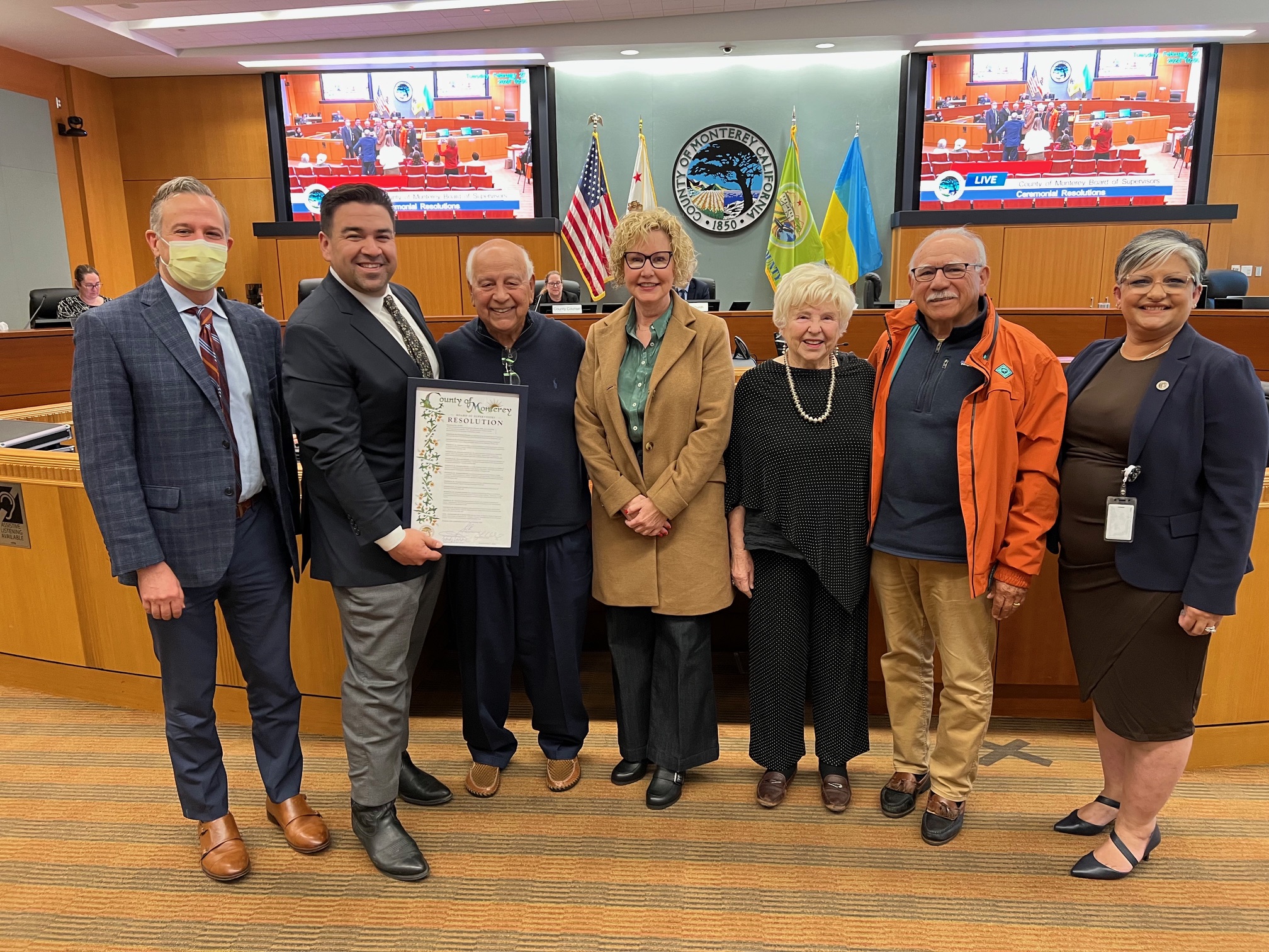 Monterey County Board of Supervisors Honors Dr. Fernando R. Elizondo ...