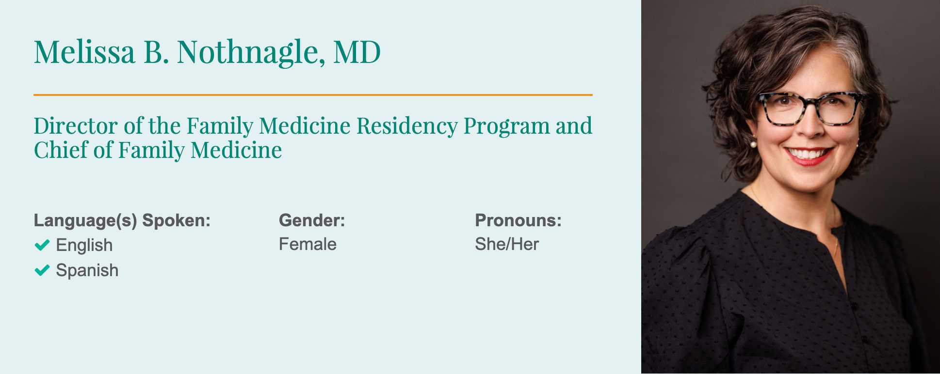 Melissa Nothnagle Doctor