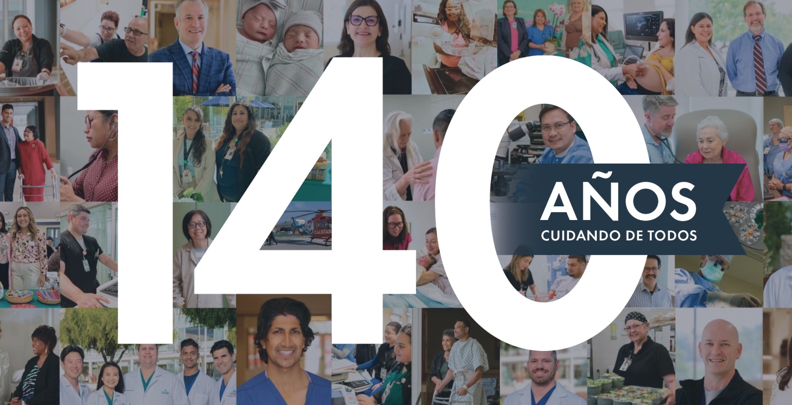 Celebrando 140 años - collage de fotos
